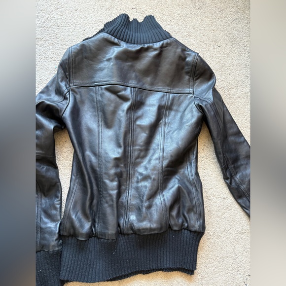 Soia & Kyo Black Leather Jacket - Picture 6 of 6